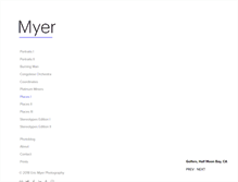 Tablet Screenshot of ericmyer.com